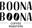 Boona Boona logo