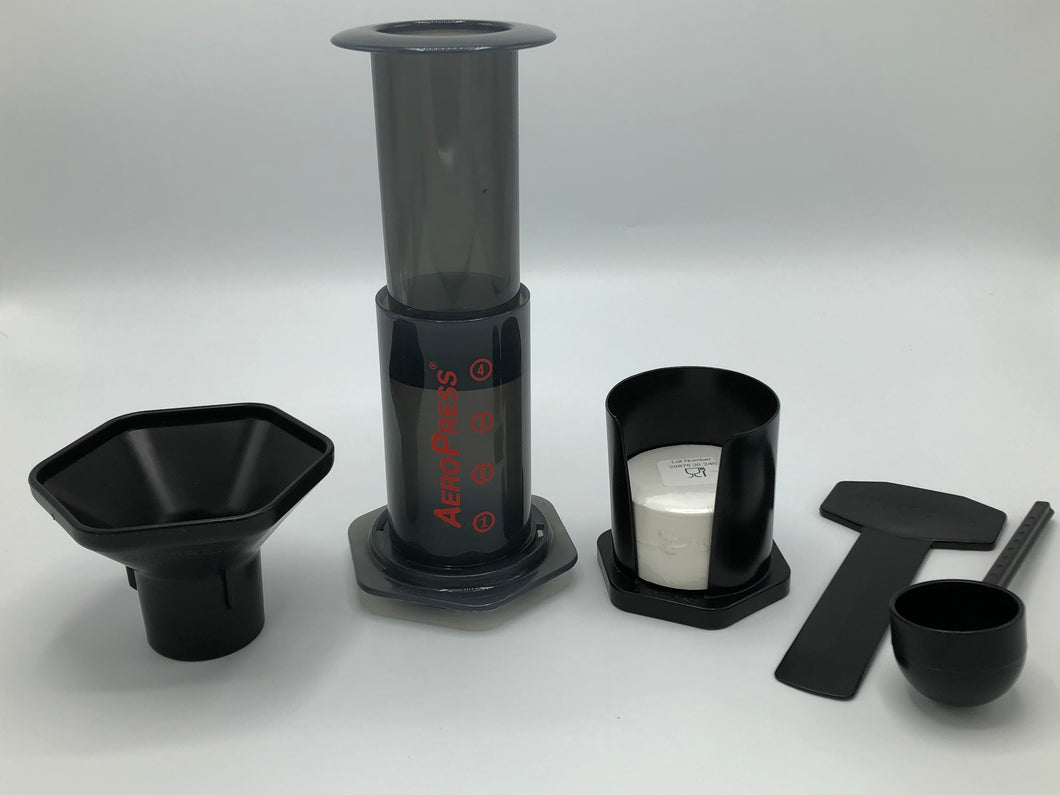 Aeropress Brewer and 350 free filters