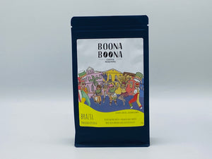 250 gram bag of Brazil Ipanema Reserva speciality artisan coffee beans roasted in Bristol