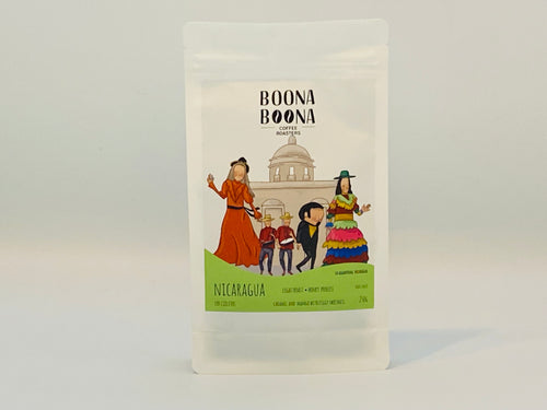 250g bag of Nicaragua Los Cielitos speciality artisan coffee beans roasted by Bristol coffee roaster